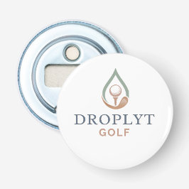 Droplyt Golf Signature Button Bottle Opener