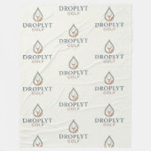 Droplyt Golf Signature Fleece Dekbed Deken (Voorkant)