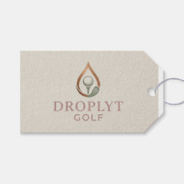 Droplyt Golf Signature Gift Tag Cadeaulabel