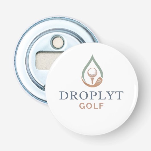 Droplyt Golf Signature knopflesopener Button Flesopener (Voorkant)