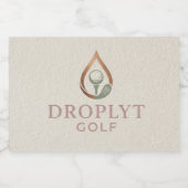 Droplyt Golf Signature Sticker (Enkel label)