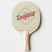 Dropout Diamond Script Ping Pong Paddle Tafeltennisbatje (Achterkant)
