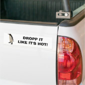 DROPP HET ZOALS HET HART IS BUMPERSTICKER (Op Truck)