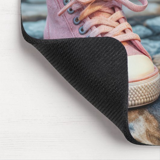 Dropped Ice Cream Cones beroemd gemaakt door Child Muismat (Hoek)