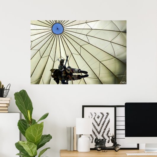 DROPPEN IN POSTER (Thuiskantoor)