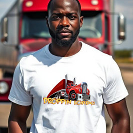 Droppin Loads - Truckers T-shirt
