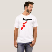 Droppin Love Bombs T-shirt (Voorkant volledig)