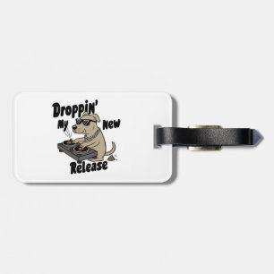Droppin 'My New Release Dog Hip-Hop Bagagelabel