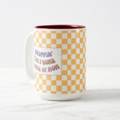 Droppin' The F-Bomb Kind Mom Tweekleurige Koffiemok (Voorkant links)