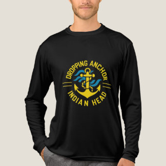 Dropping Anchor Logo Longsleeve Tri-Blend Shirt
