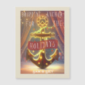 Dropping Anker voor de feestdagen (Voorkant)