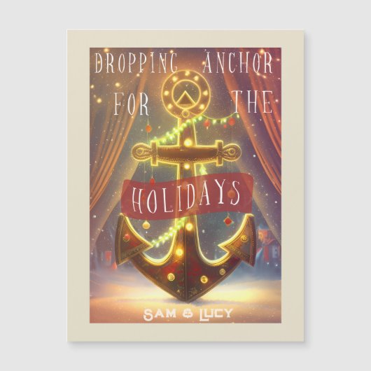 Dropping Anker voor de feestdagen (Voorkant)