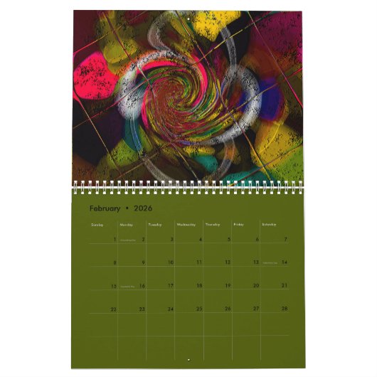 "Dropping Petals" Kalender 2026 (Feb 2026)