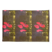 "Dropping Petals" (standaard) paar Kussenslopen (Achterkant-Links)