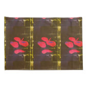 "Dropping Petals" (standaard) paar Kussenslopen (Achterkant-Rechts)