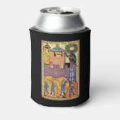 Dropping Rocks, 14e-eeuwse Codex Manesse Blikjeskoeler (Blikje Achterkant)