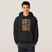 Dropping Rocks, 14e-eeuwse Codex Manesse Hoodie (Voorkant volledig)