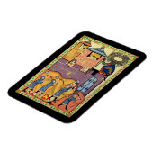 Dropping Rocks, 14e-eeuwse Codex Manesse Magneet (Linkerzijde)