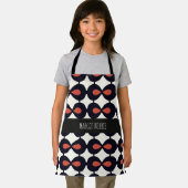 Drops horizontaal Abstract geometrisch patroon Schort (Insitu)