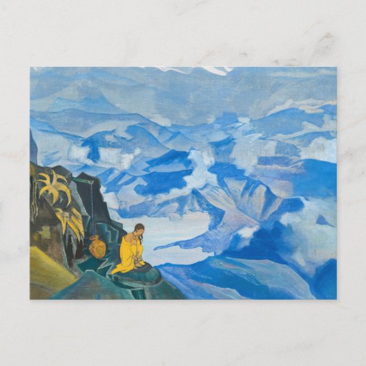 Drops of Life van Nicholas Roerich Feestdagenkaart (Voorkant)