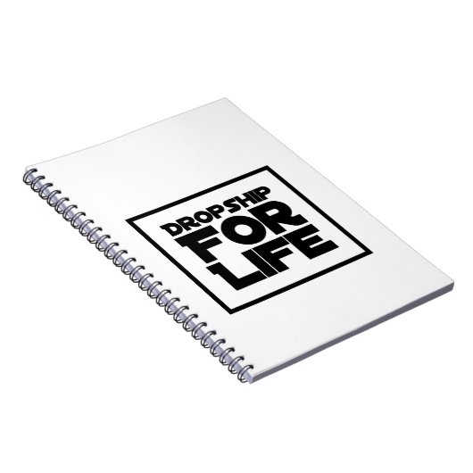 Dropship for Life Notitieboek (Rechterzijde)