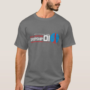 Dropship Sci Fi Movie T Shirt