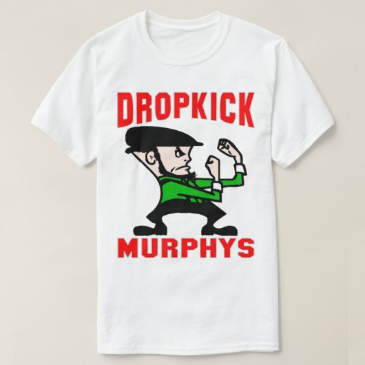droptrap murphys Genres Celtic punk T-shirt (Design voorkant)
