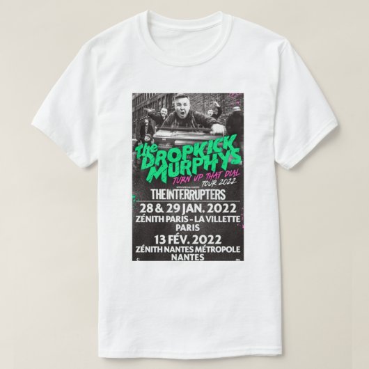 Droptrap Murphys T-shirt (Design voorkant)