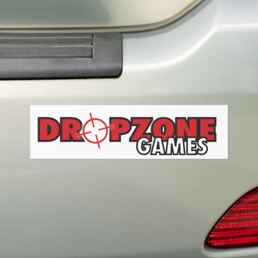 DropZone Games Bumpersticker (Op auto)
