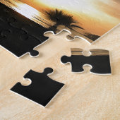 Dropzone in Dusk Adventure Paraglider Art Legpuzzel (Zijkant)