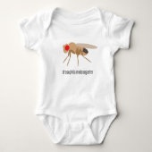 Drosophila Baby Bodysuit (Voorkant)