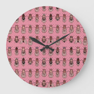 Drosophila Fruit Fly Genetics - mutants - roze Grote Klok