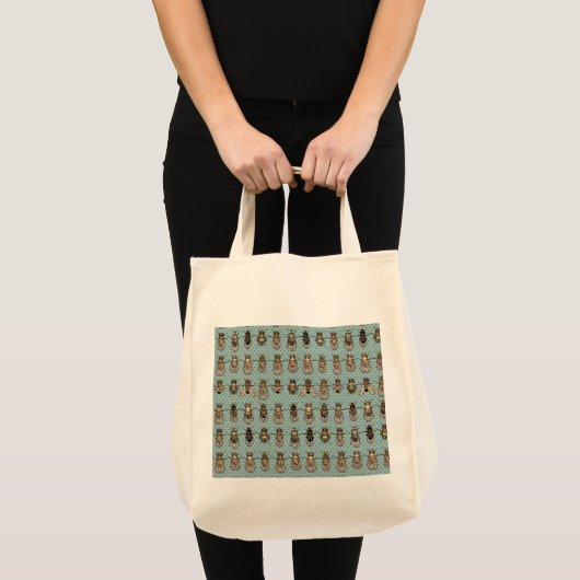 Drosophila Fruit Fly Genetics Tote Bag (Voorkant (product))