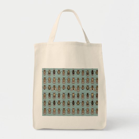 Drosophila Fruit Fly Genetics Tote Bag (Voorkant)