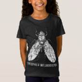 Drosophila Melanogaster voor Wetenschappers en Ond T-shirt (Voorkant)