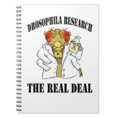 Drosophila Research Notitieboek (Voorkant)
