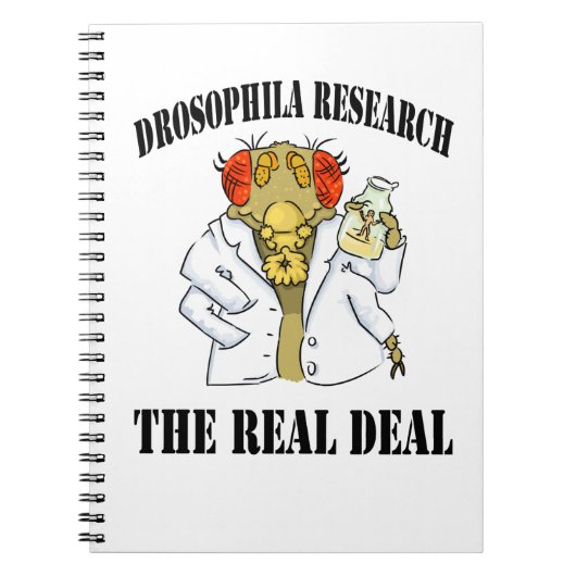Drosophila Research Notitieboek (Voorkant)