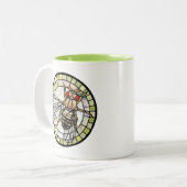 Drosophila Tweekleurige Koffiemok (Voorkant links)