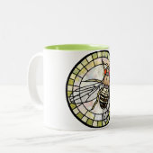 Drosophila Tweekleurige Koffiemok (Voorkant links)