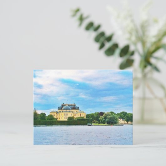 Drottningholm Palace in Zweden Briefkaart (Staand voorkant)