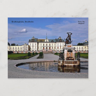 Drottningholm, Stockholm, Foto ... Briefkaart