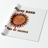 Droud dromen band cadeaupapier (Uitgerold)