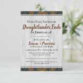 Droughtlander eindigt Uitnodiging van horlogeparti (Staand voorkant)