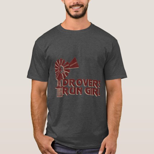 Drovers Run Girl friend T-shirt (Voorkant)