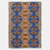 Drow Blanket/African Pattern Deken (Voorkant Verticaal)