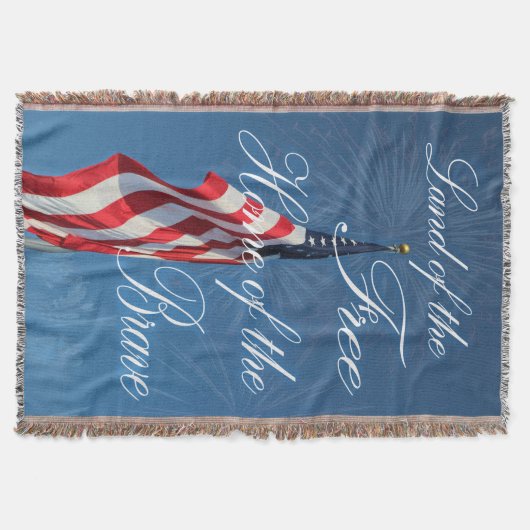 Drow Blanket/American Flag Deken (Voorkant)