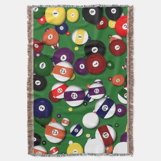 Drow Blanket - Billiards Deken (Voorkant Verticaal)