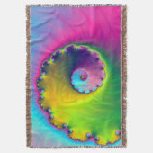 Drow Blanket Color Wash Spiral Deken (Voorkant Verticaal)
