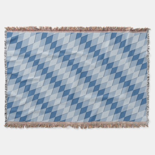 Drow Blanket - Diagonaal stijlpatroon Deken (Voorkant)