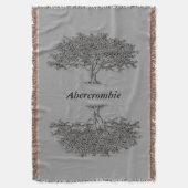 Drow Blanket - Family Trees Deken (Voorkant Verticaal)